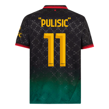 "PULISIC" #11 AC Milan Vierde Shirt Uitshirt 2024/25