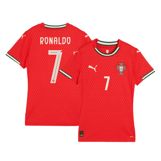 Dames RONALDO #7 Portugal Thuisshirt 2025