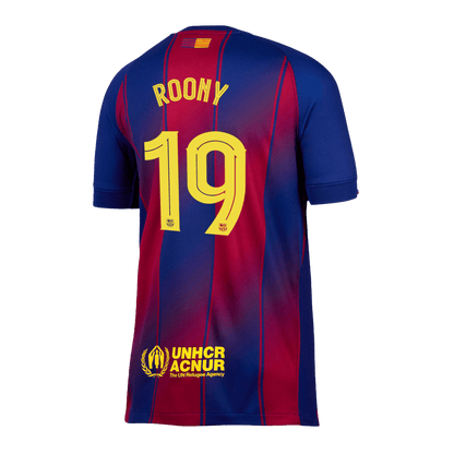 ROONY #19 Barcelona Thuisshirt 2025/26 - UCL