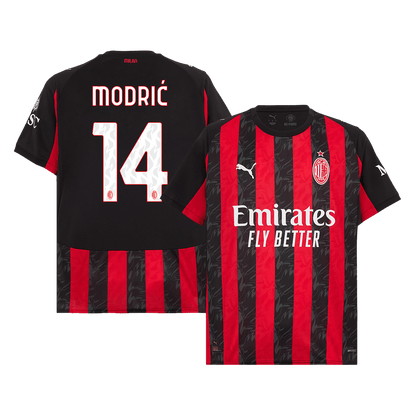 MODRIĆ #14 AC Milan Thuisshirt 2025/26