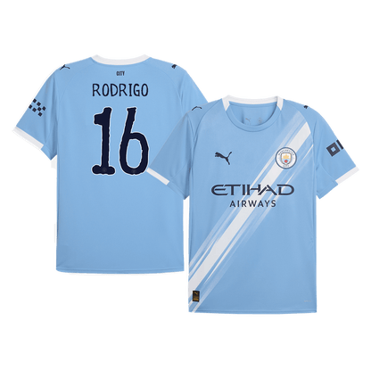 RODRIGO #16 Manchester City Thuisshirt 2025/26 - Club World Cup