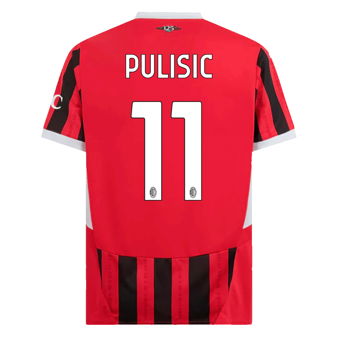 AC Milan Football Shirt PULISIC #11 Home 2024/25