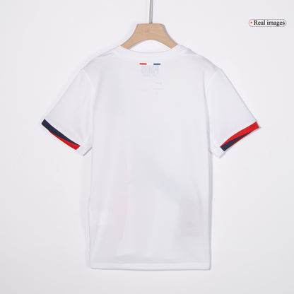 Kid's PSG uit-tenue (shirt + broek) 2024/25