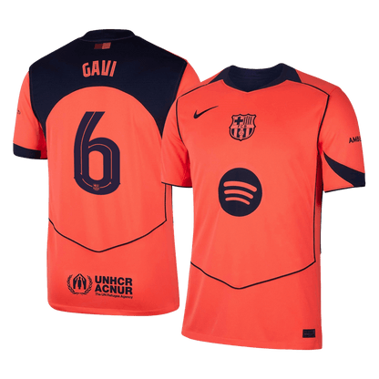 GAVI #6 Barcelona Derde Shirt 2025/26 - UCL