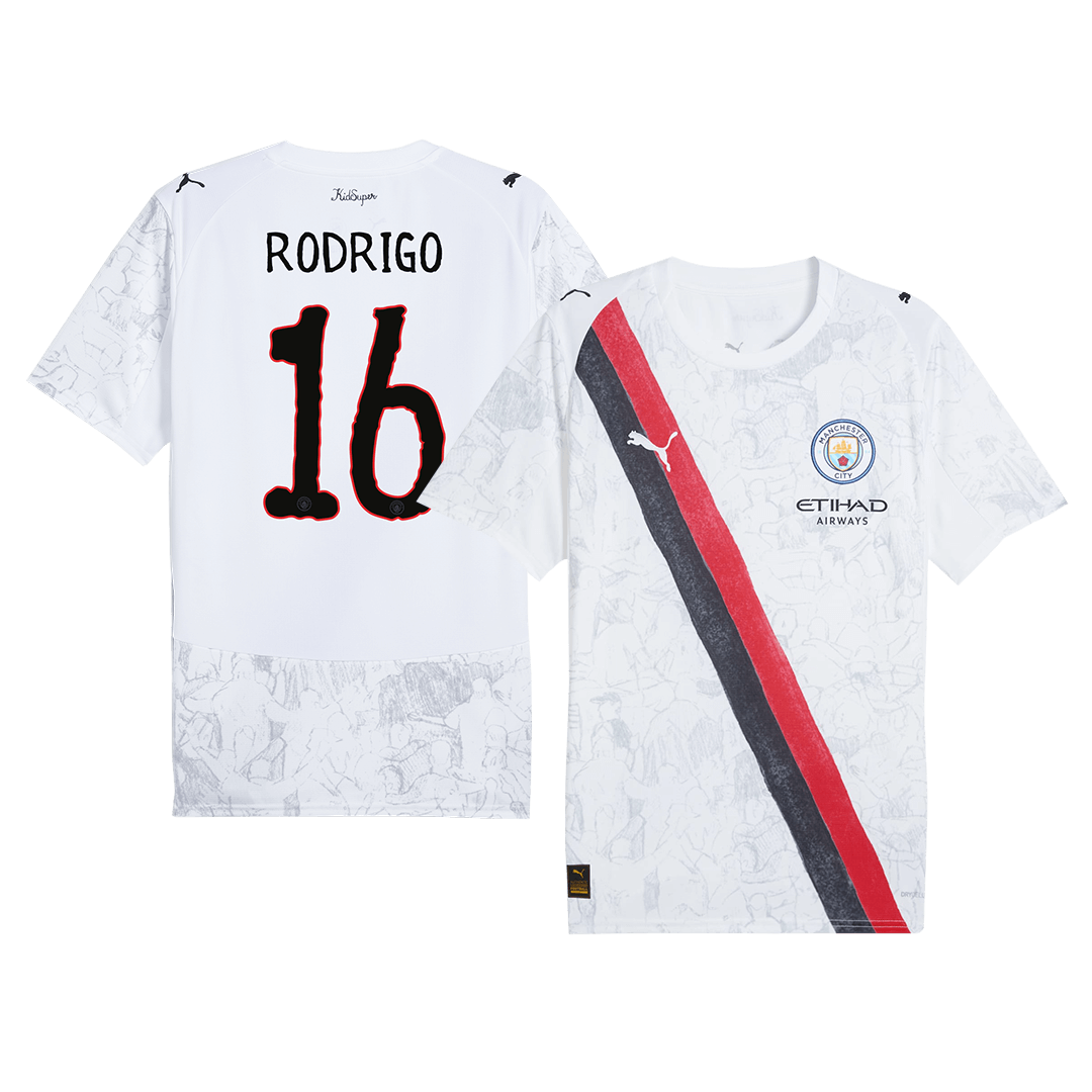 RODRIGO #16 Manchester City KidSuper 2025/26 - Club World Cup
