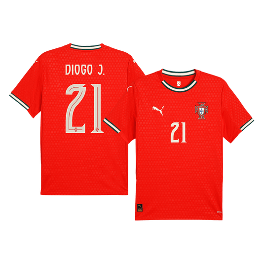 DIOGO J. #21 Portugal Thuisshirt 2025