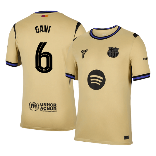GAVI #6 Barcelona Uitshirt 2025/26 - UCL
