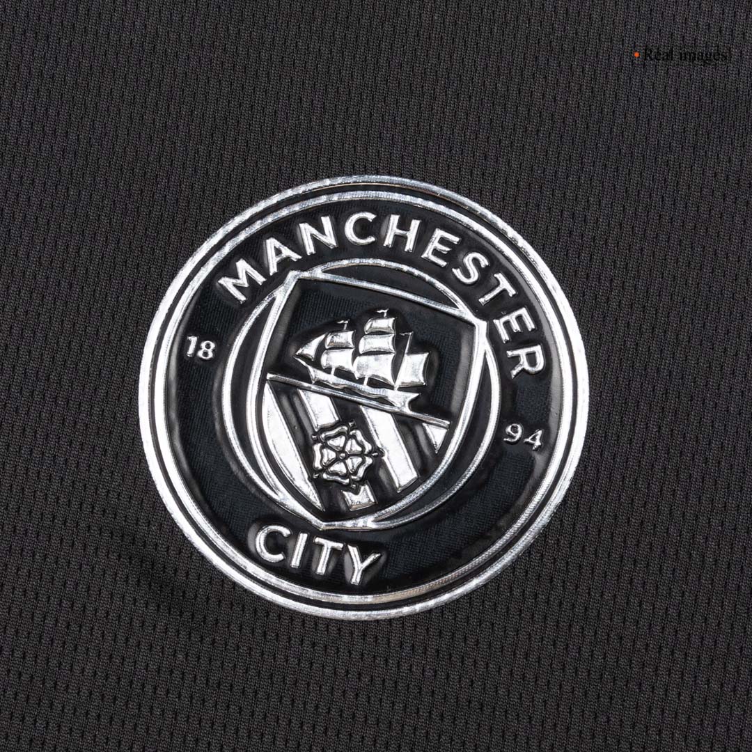 Manchester City Uitshirt 2025/26 Lange Mouwen