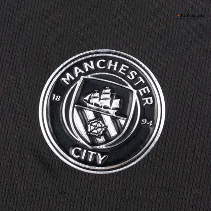 Manchester City Uitshirt 2025/26 Lange Mouwen