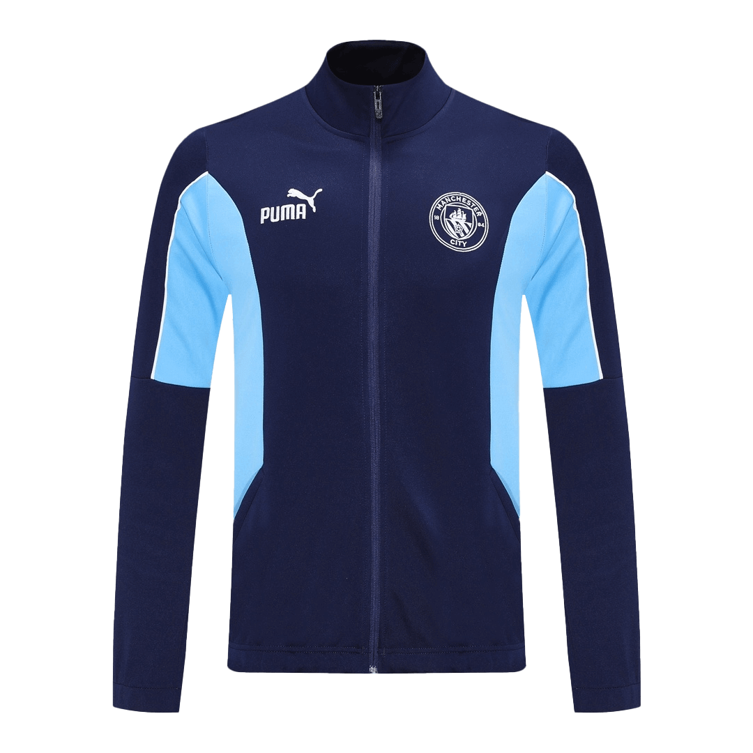 Manchester City Trainingspak 2025/26 Marineblauw