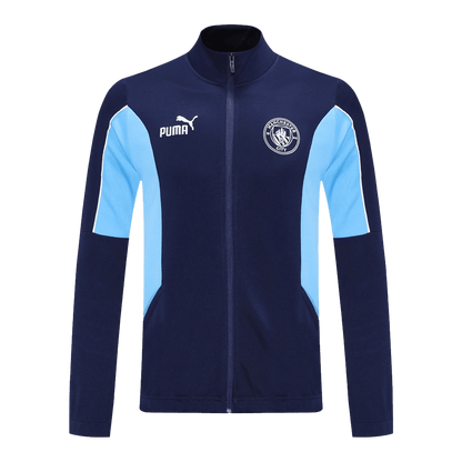Manchester City Trainingspak 2025/26 Marineblauw