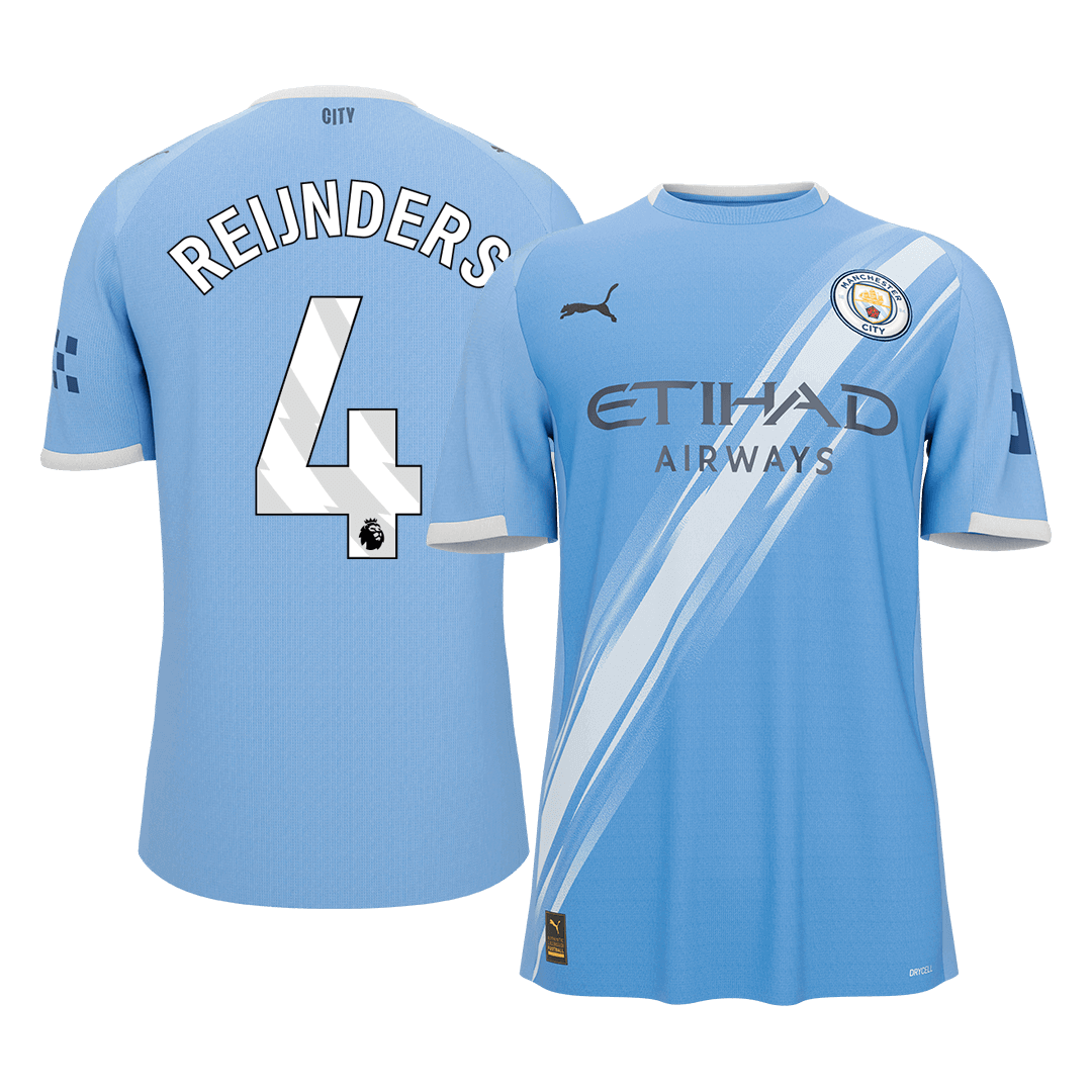 REIJNDERS #4 Manchester City Thuisshirt 2025/26