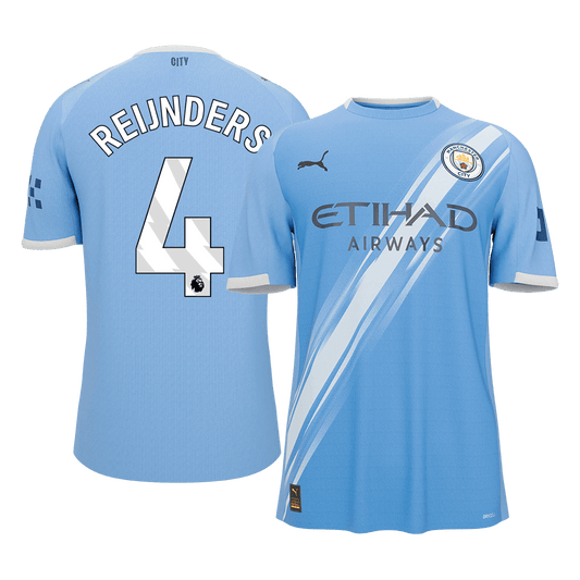 REIJNDERS #4 Manchester City Thuisshirt 2025/26