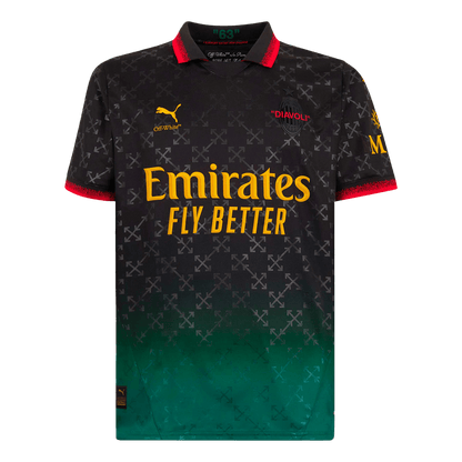 "JOÃO FÉLIX" #79 AC Milan Vierde Shirt 2024/25 Zwart
