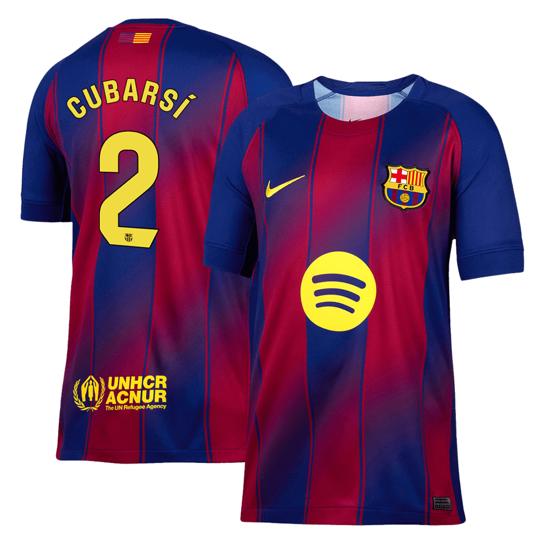 CUBARSÍ #2 Barcelona Thuisshirt 2025/26