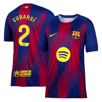 CUBARSÍ #2 Barcelona Thuisshirt 2025/26
