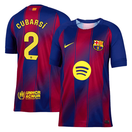 CUBARSÍ #2 Barcelona Thuisshirt 2025/26