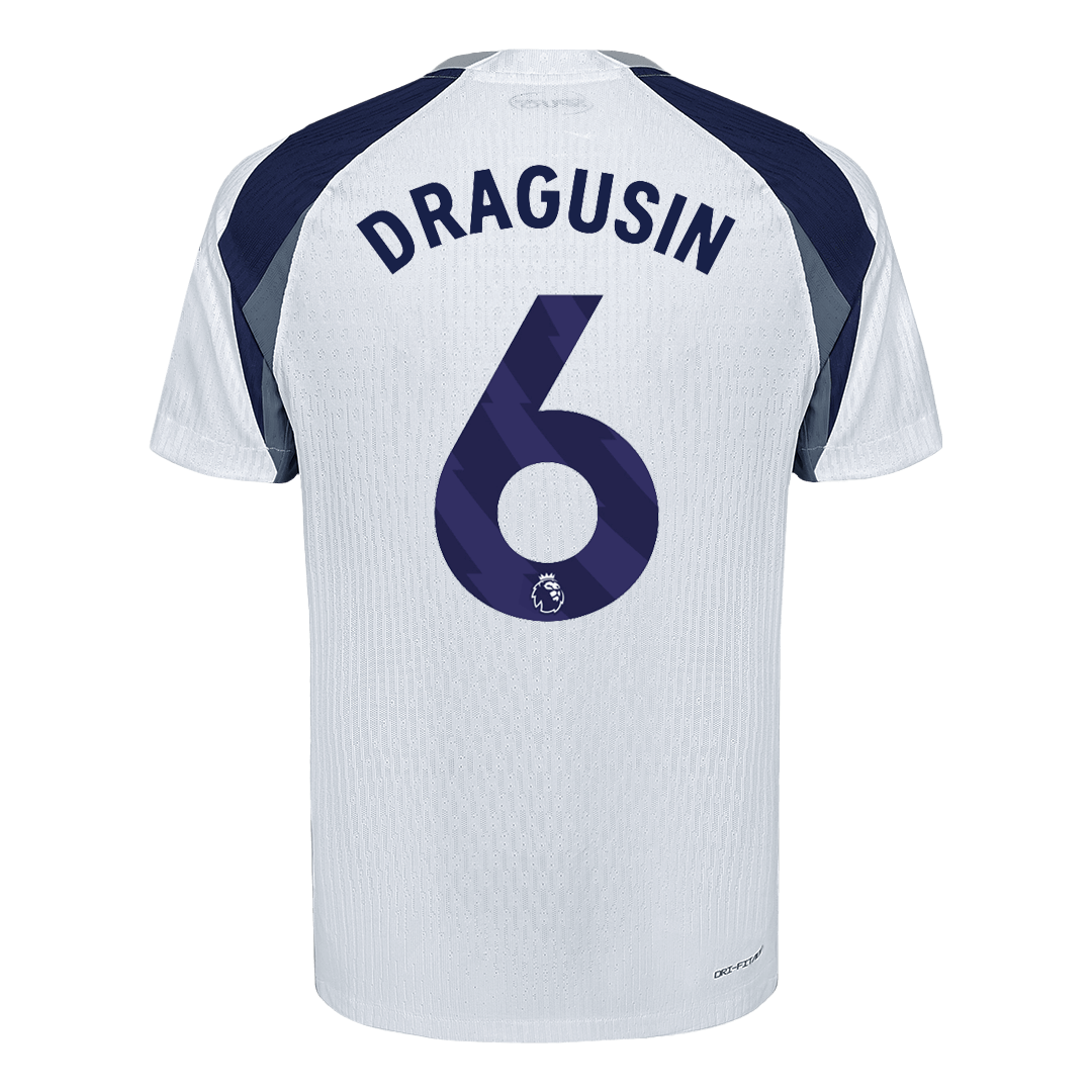 DRAGUSIN #6 Tottenham Hotspur Thuisshirt 2025/26 Spelersversie