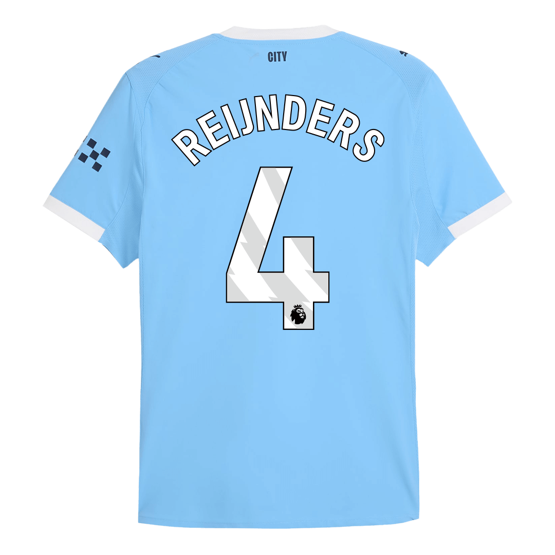 REIJNDERS #4 Manchester City Thuisshirt 2025/26 Spelersversie