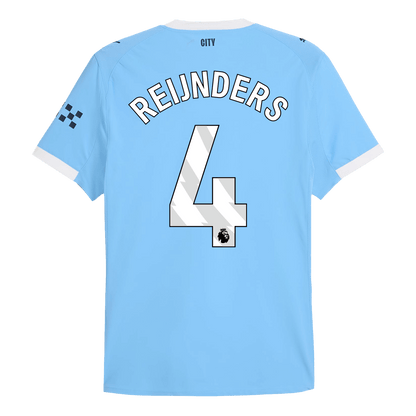 REIJNDERS #4 Manchester City Thuisshirt 2025/26 Spelersversie