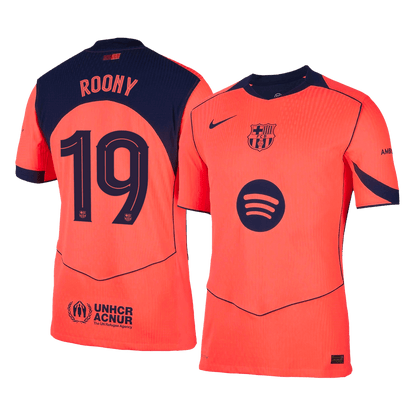 ROONY #19 Barcelona Derde Shirt 2025/26 Spelersversie - UCL