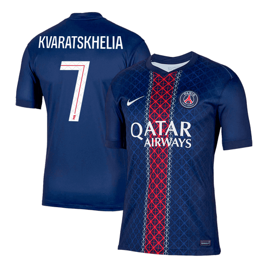 KVARATSKHELIA #7 PSG Thuisshirt 2025/26