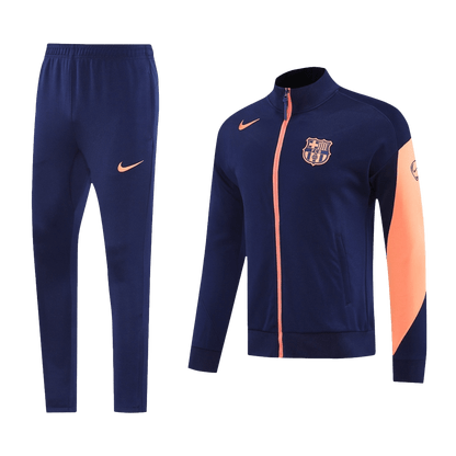 Barcelona Trainingspak 2025/26 Marineblauw Oranje