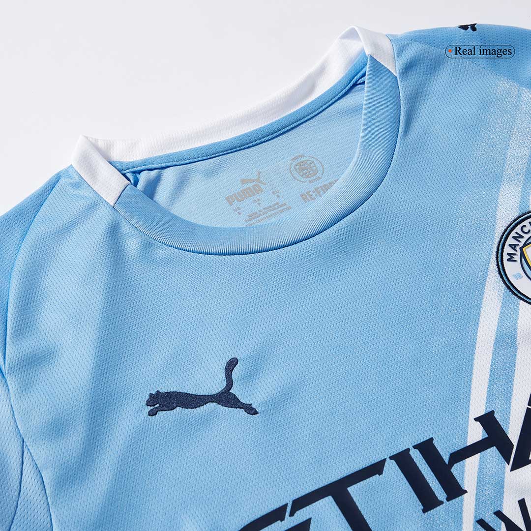 Manchester City Thuisshirt 2025/26 Lange Mouwen