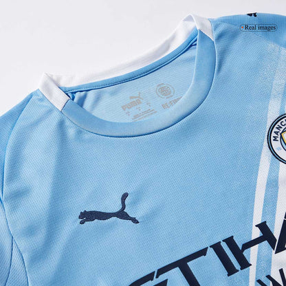 Manchester City Thuisshirt 2025/26 Lange Mouwen