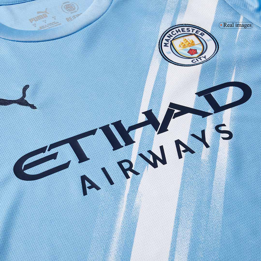 Manchester City Thuisshirt 2025/26 Lange Mouwen