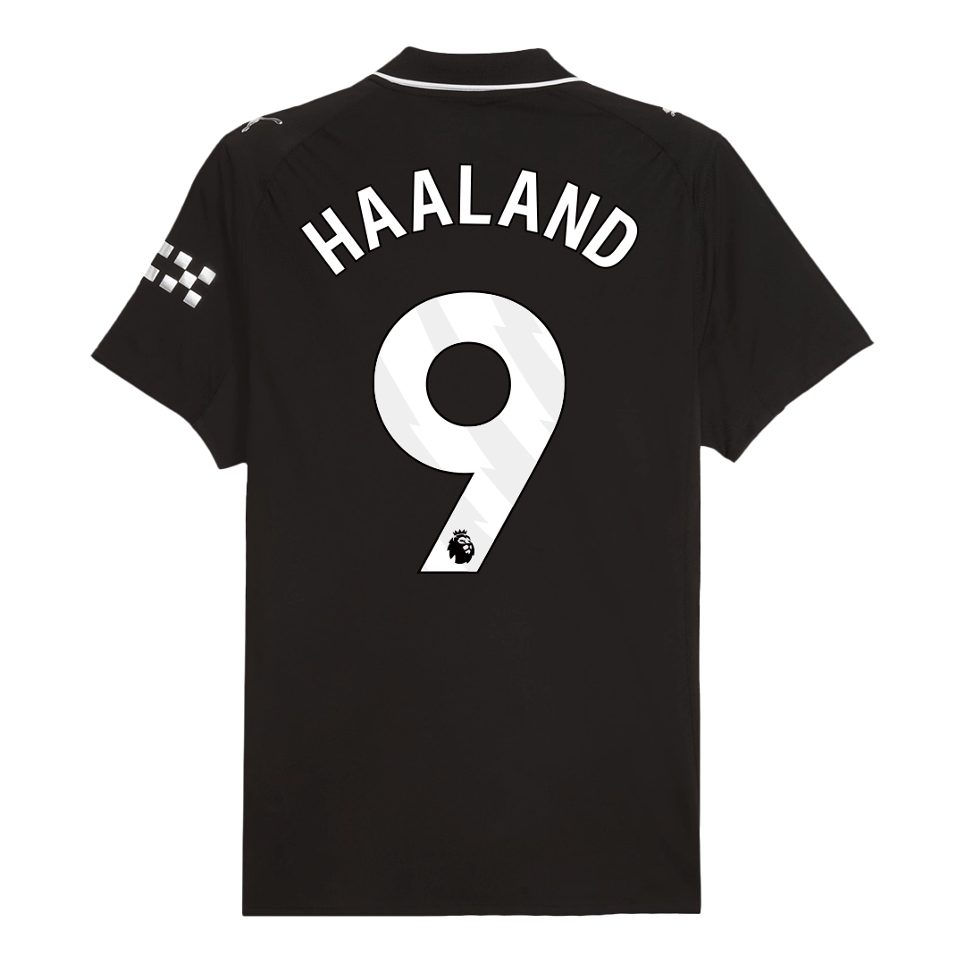 HAALAND #9 Manchester City Uitshirt 2025/26 Spelersversie