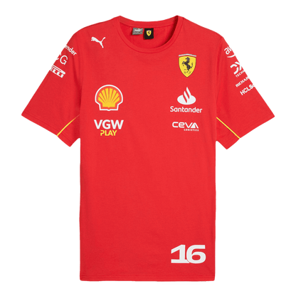 Charles Leclerc #16 Ferrari F1 T-shirt 2024