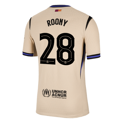 ROONY #28 Barcelona Uitshirt 2025/26 Spelersversie - UCL