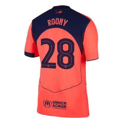 ROONY #28 Barcelona Derde Shirt 2025/26 Spelersversie