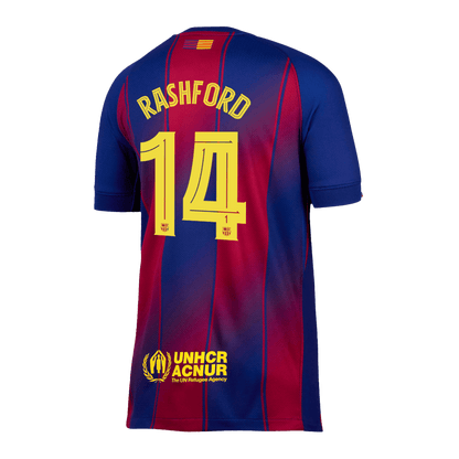 RASHFORD #14 Barcelona Thuisshirt 2025/26 - UCL