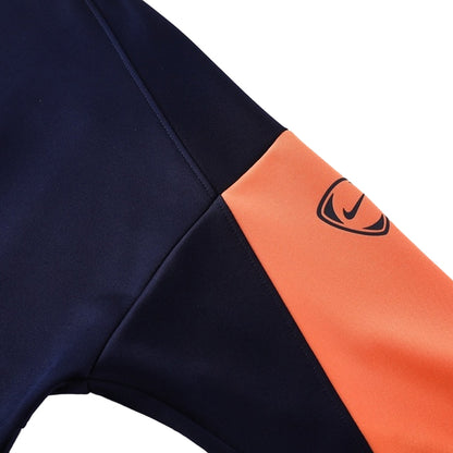 Barcelona Trainingspak 2025/26 Marineblauw Oranje