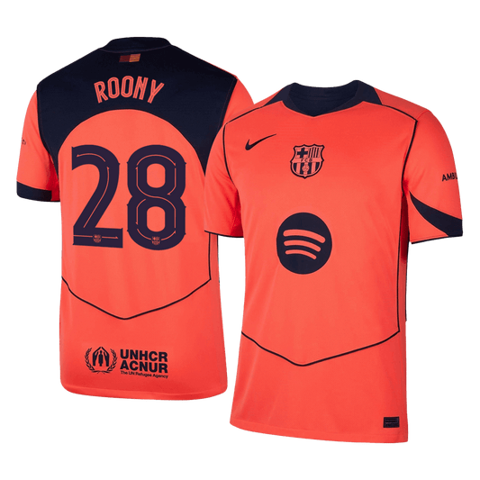 ROONY #28 Barcelona Derde Shirt 2025/26