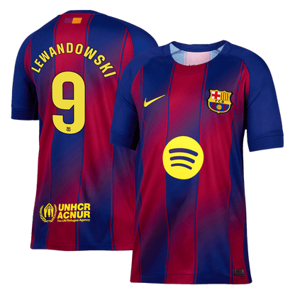 LEWANDOWSKI #9 Barcelona Thuisshirt 2025/26