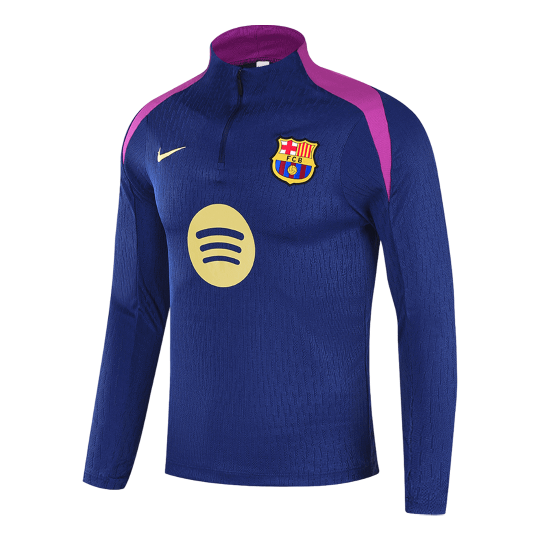 Kid's Barcelona Trainingspak 2025/26 Marineblauw