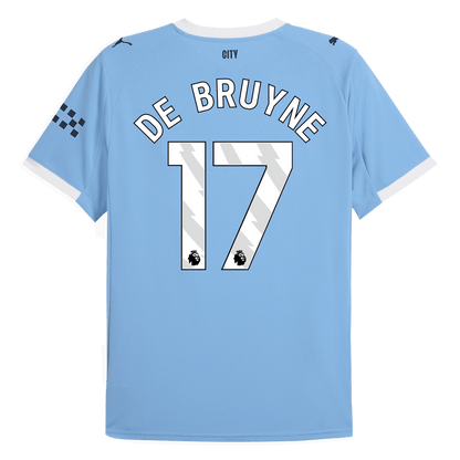 DE BRUYNE #17 Manchester City Thuisshirt 2025/26