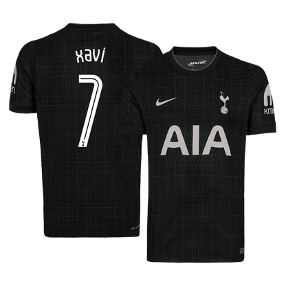 XAVI #7 Tottenham Hotspur Uitshirt 2025/26 - UCL