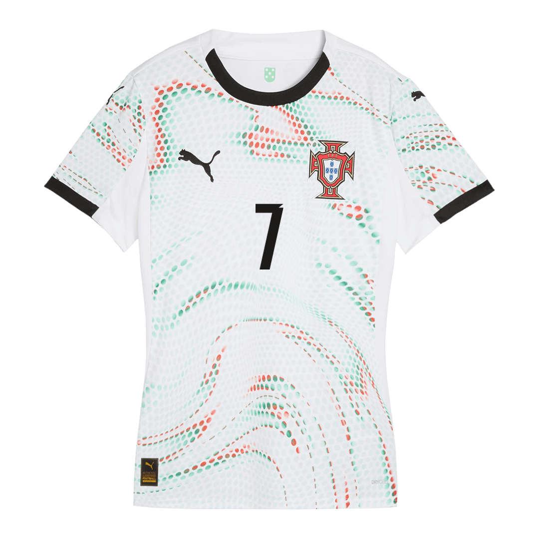 Dames RONALDO #7 Portugal Uitshirt 2025