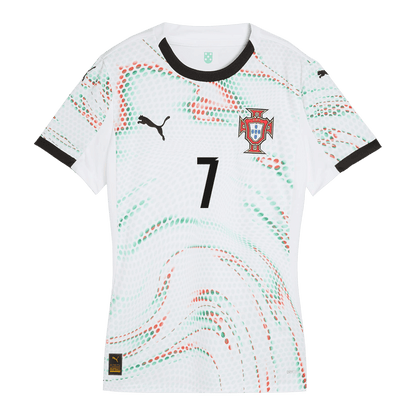 Dames RONALDO #7 Portugal Uitshirt 2025