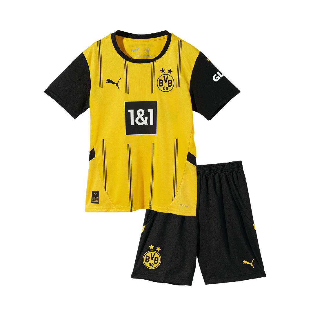 Kid's Borussia Dortmund Thuis Set (Shirt+Shorts) 2024/25