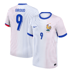 GIROUD #9 Frankrijk Uitshirt Euro 2024
