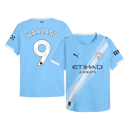 HAALAND #9 Manchester City Thuisshirt 2025/26 Spelersversie