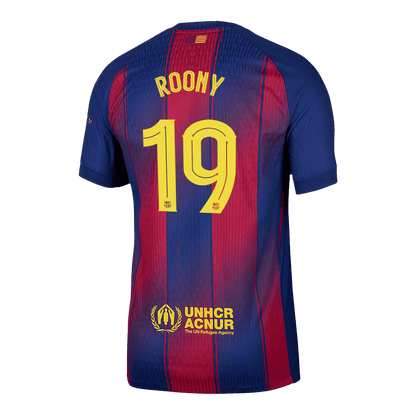 ROONY #19 Barcelona Thuisshirt 2025/26 Spelersversie - UCL