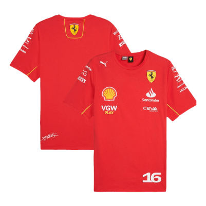 Charles Leclerc #16 Ferrari F1 T-shirt 2024