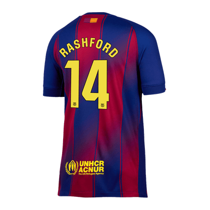 RASHFORD #14 Barcelona Thuisshirt 2025/26