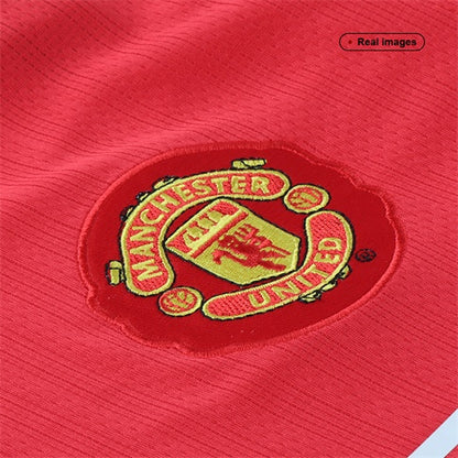 Retro 2007/08 Manchester United Thuisshirt